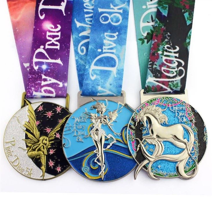 Blank Metal Award Running Sport Medal