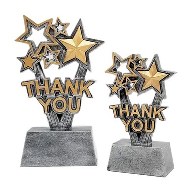 3D Folk Metal Antique Crafts Star Trophy Award