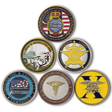 3D Souvenir Double Sided Custom Challenge Coin