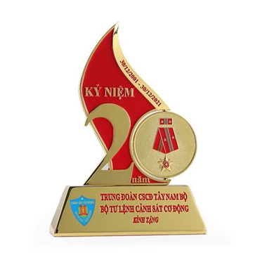 Cycling Basketball Metal Award Trophy