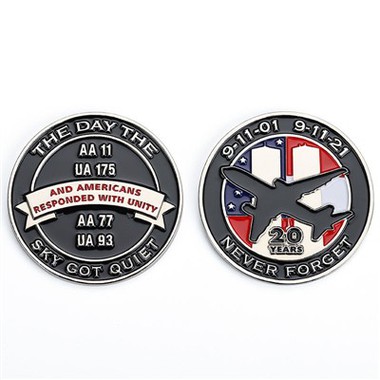 Stamping Challenge Coin for Engraving Tokens