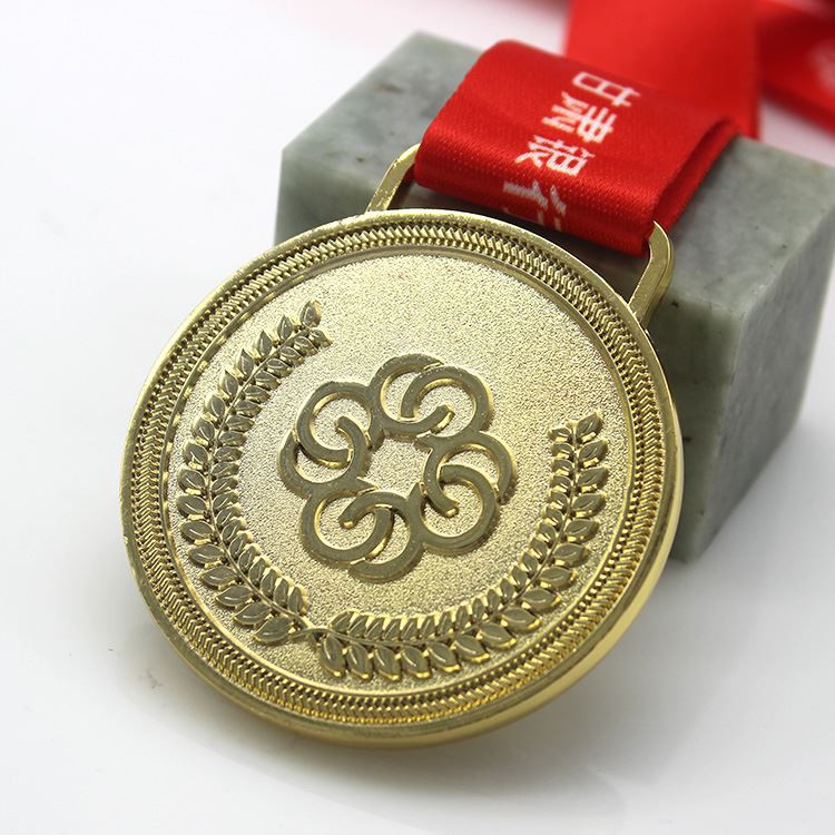 Custom Gold Marathon Medals